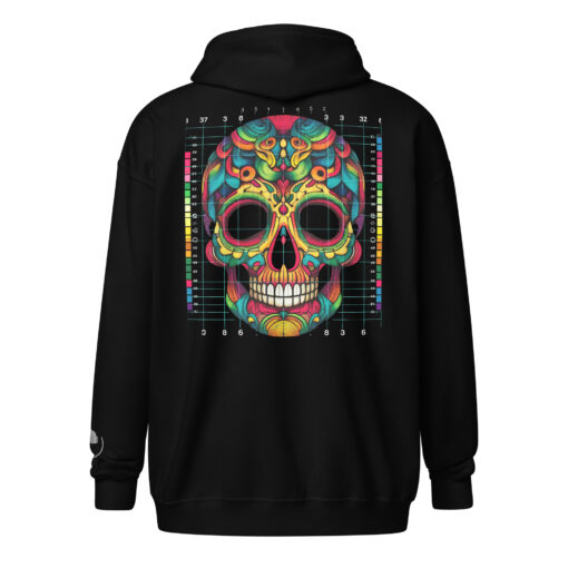UV Skull Map v002 hoodie
