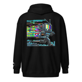 Pixel Delivery v004 hoodie