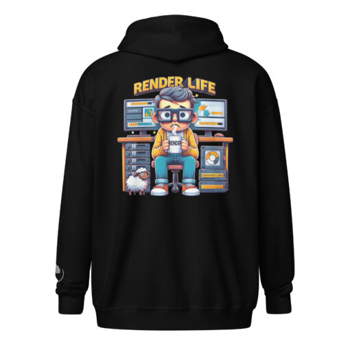 Render Life ver002 hoodie
