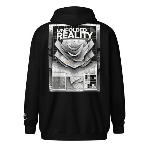 Unfolded Reality v002 hoodie